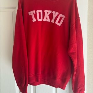 Red Tokyo Sweatshirt